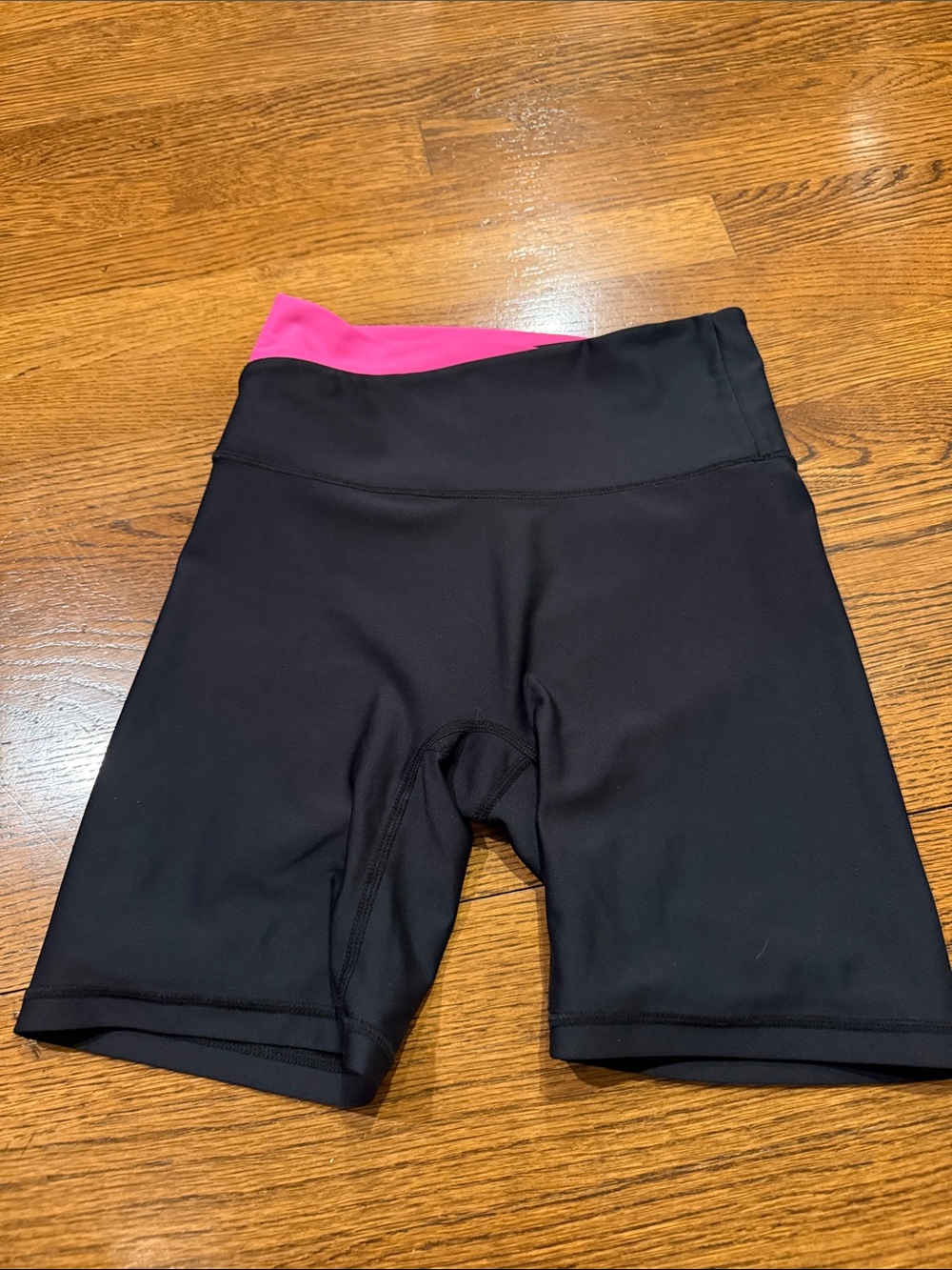 Black Pink Dance Booty Shorts